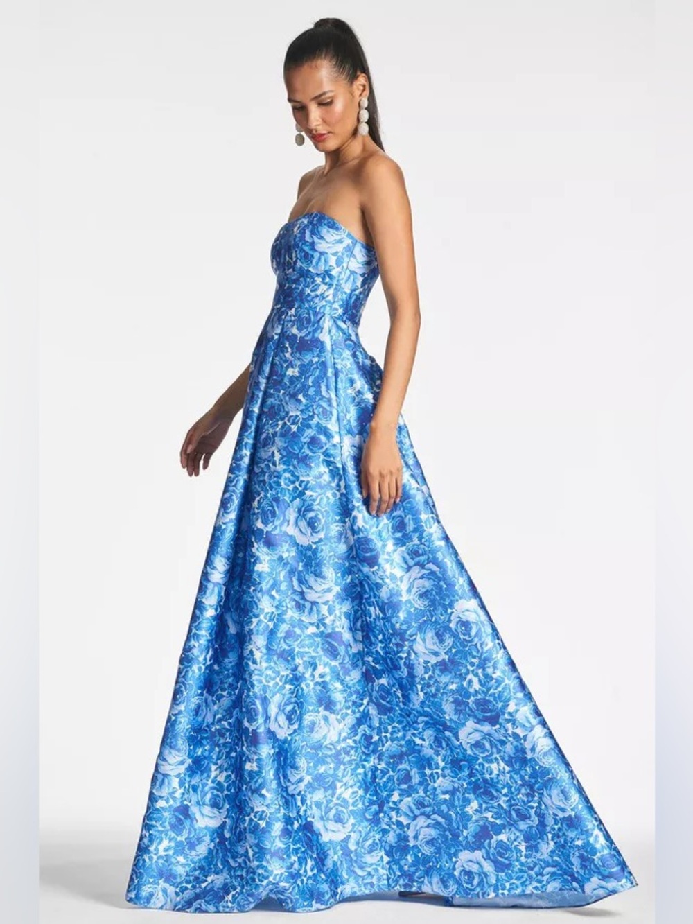 Sachin & Babi Giovanna Gown - Mediterranean Blooms Size 10